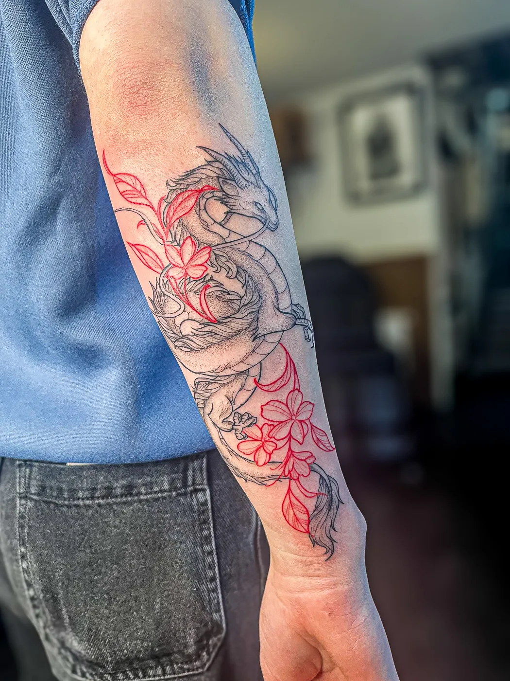 Japanese — drache kirschbluete